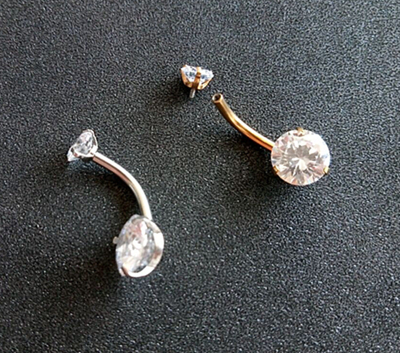 Stainless Steel Navel Stud