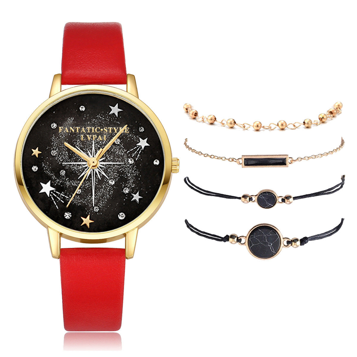 Starry Sky Watch Bracelet Combination Set