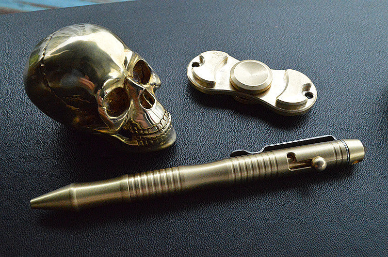 Decorative Brass Skull