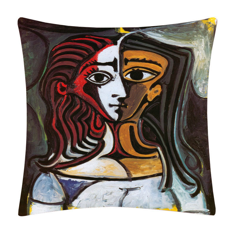 Artistic pillowcase