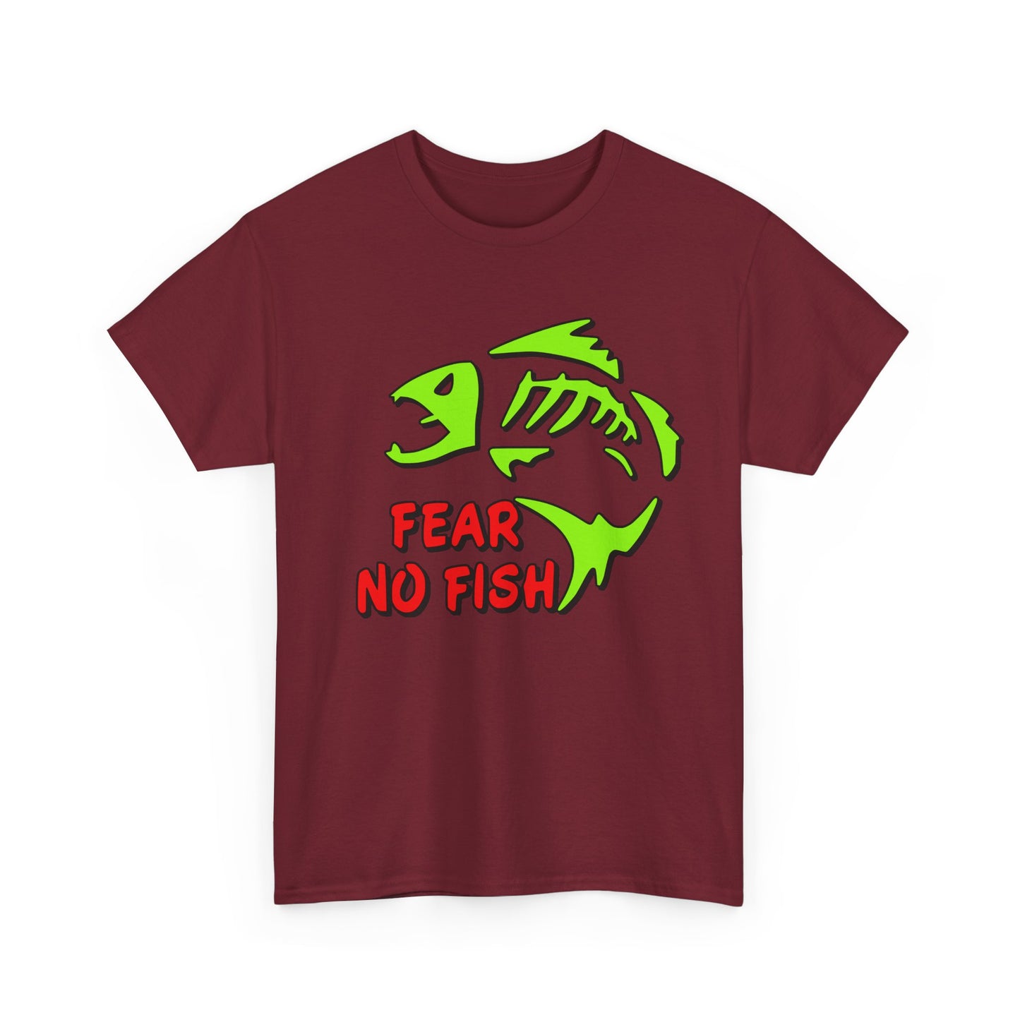 Fear no Fish, Heavy Cotton T-Shirt