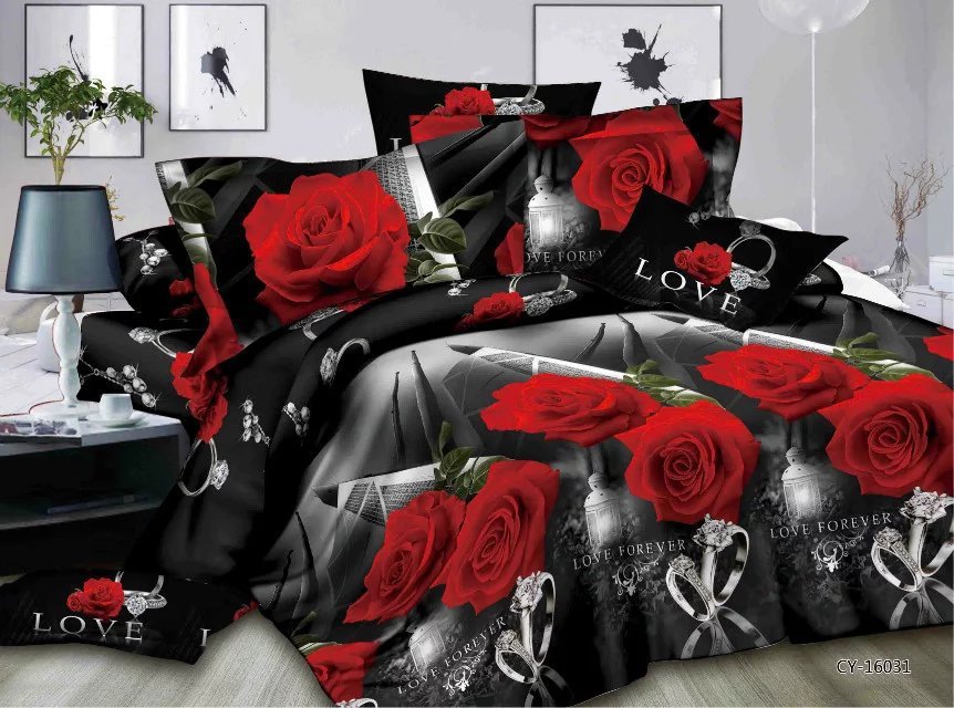 Rose bedding set