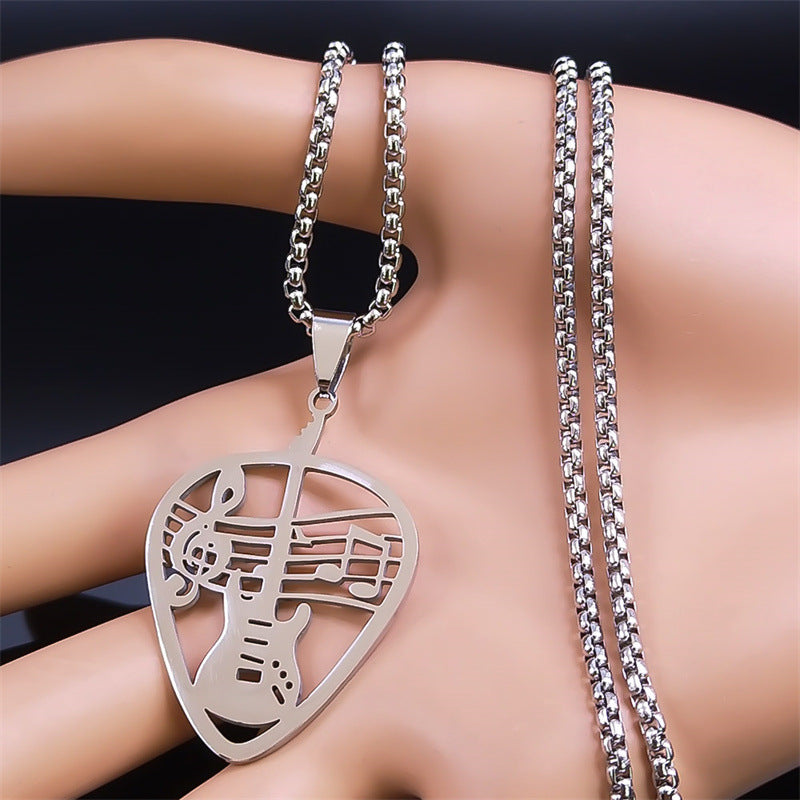 Guitar Pick Pendant Necklace