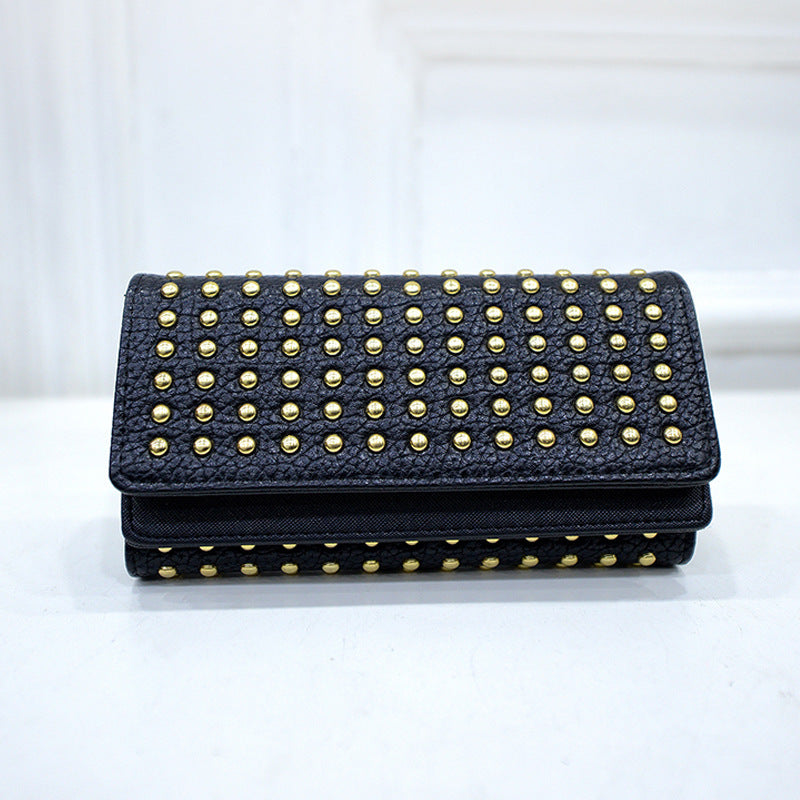 Rivet Three-fold Wallet