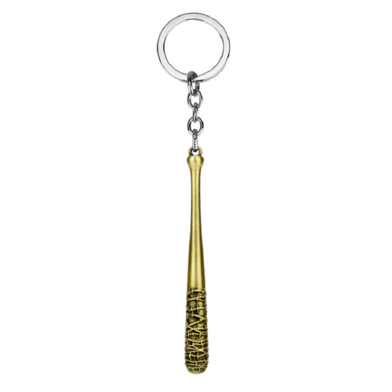 Barbed Wire Baseball Bat Keychain