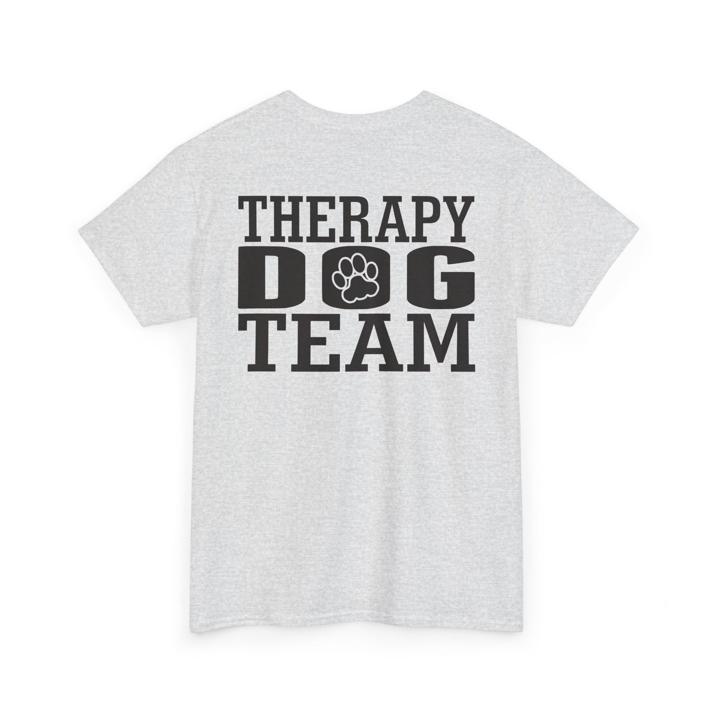 Therapy Dog Team. Heavy Cotton T-Shirt