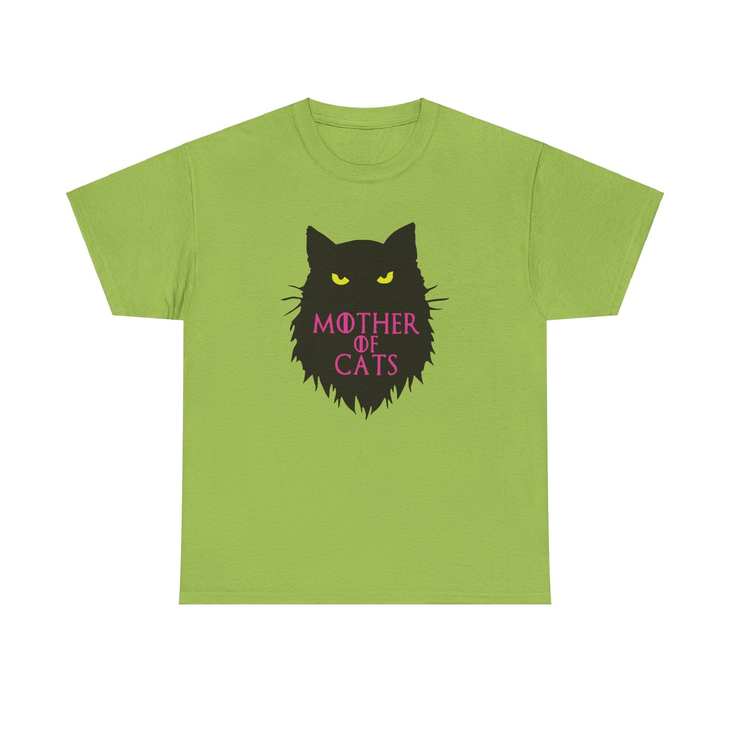 Mother of Cats. Heavy Cotton T-Shirt