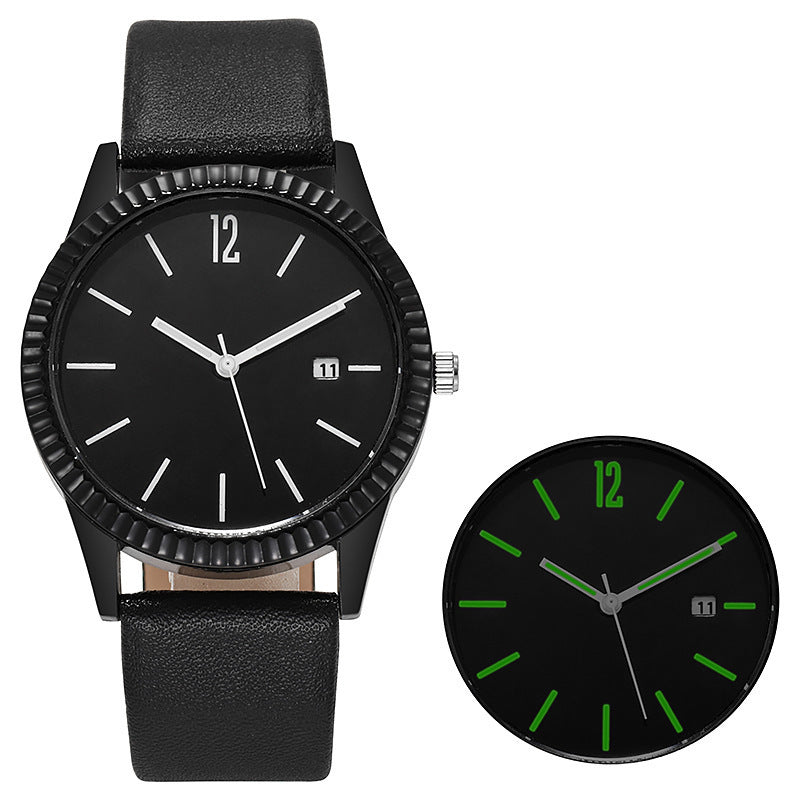 Multifunctional Calendar Quartz Watch