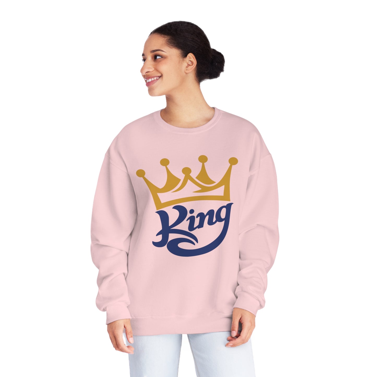 King, Unisex NuBlend® Crewneck Sweatshirt