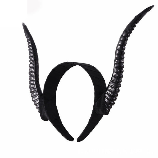 Antelope Horn Gothic Dark Devil Horn Headband