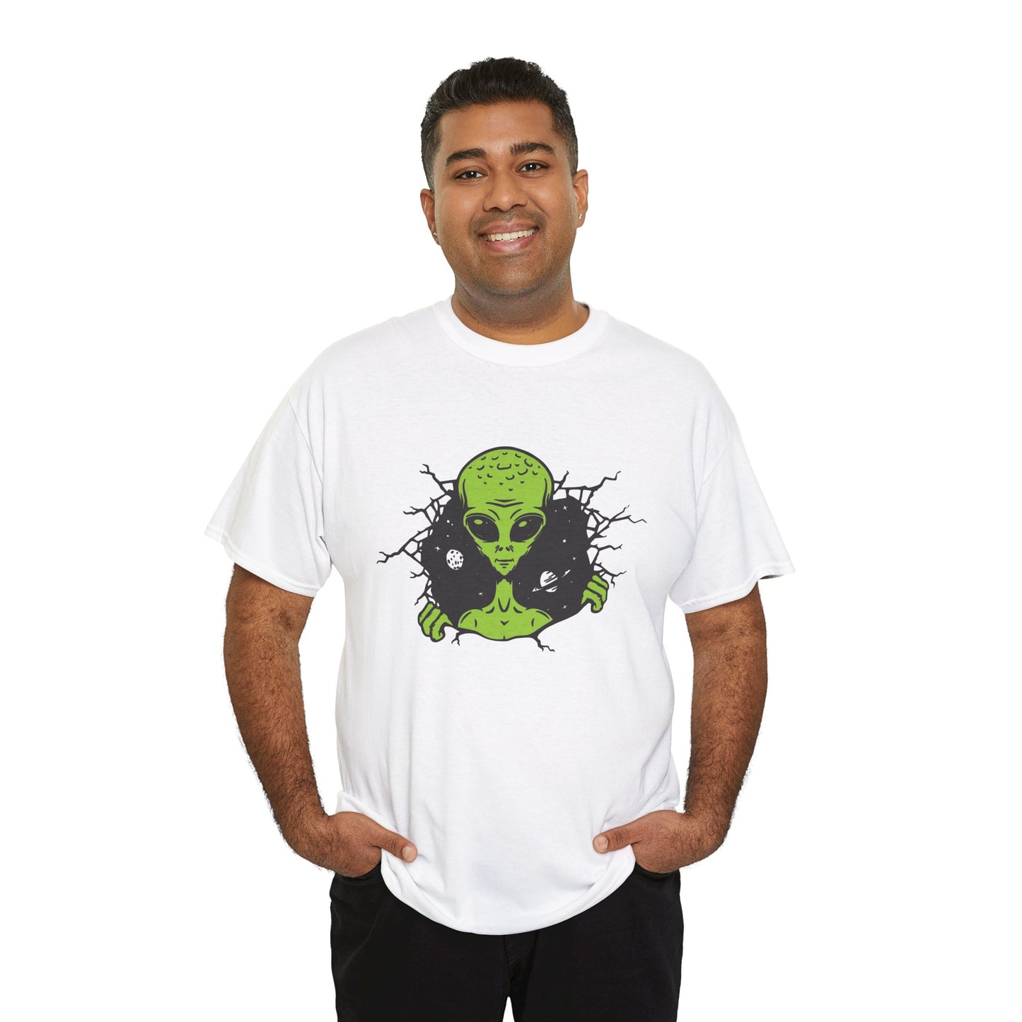 Alien, Heavy Cotton T-Shirt