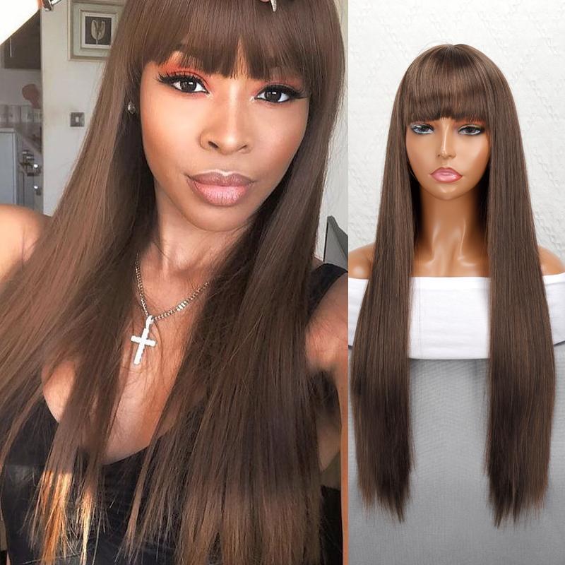 Net Celebrity Long Hair Wig