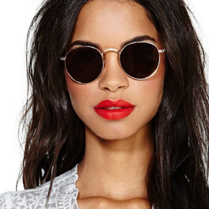 Metallic Fashion Sunglasses