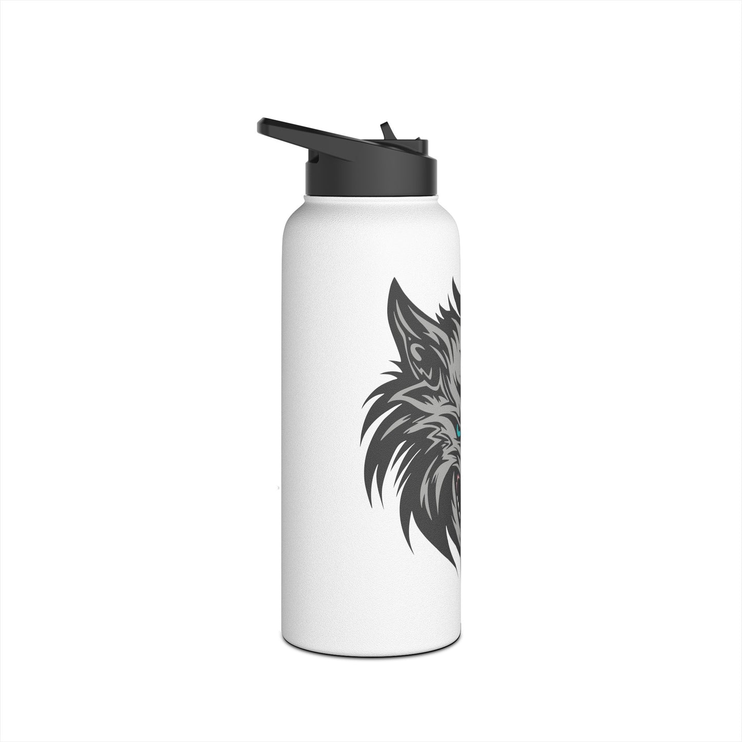 Wicked Wolf. Stainless Steel Water Bottle