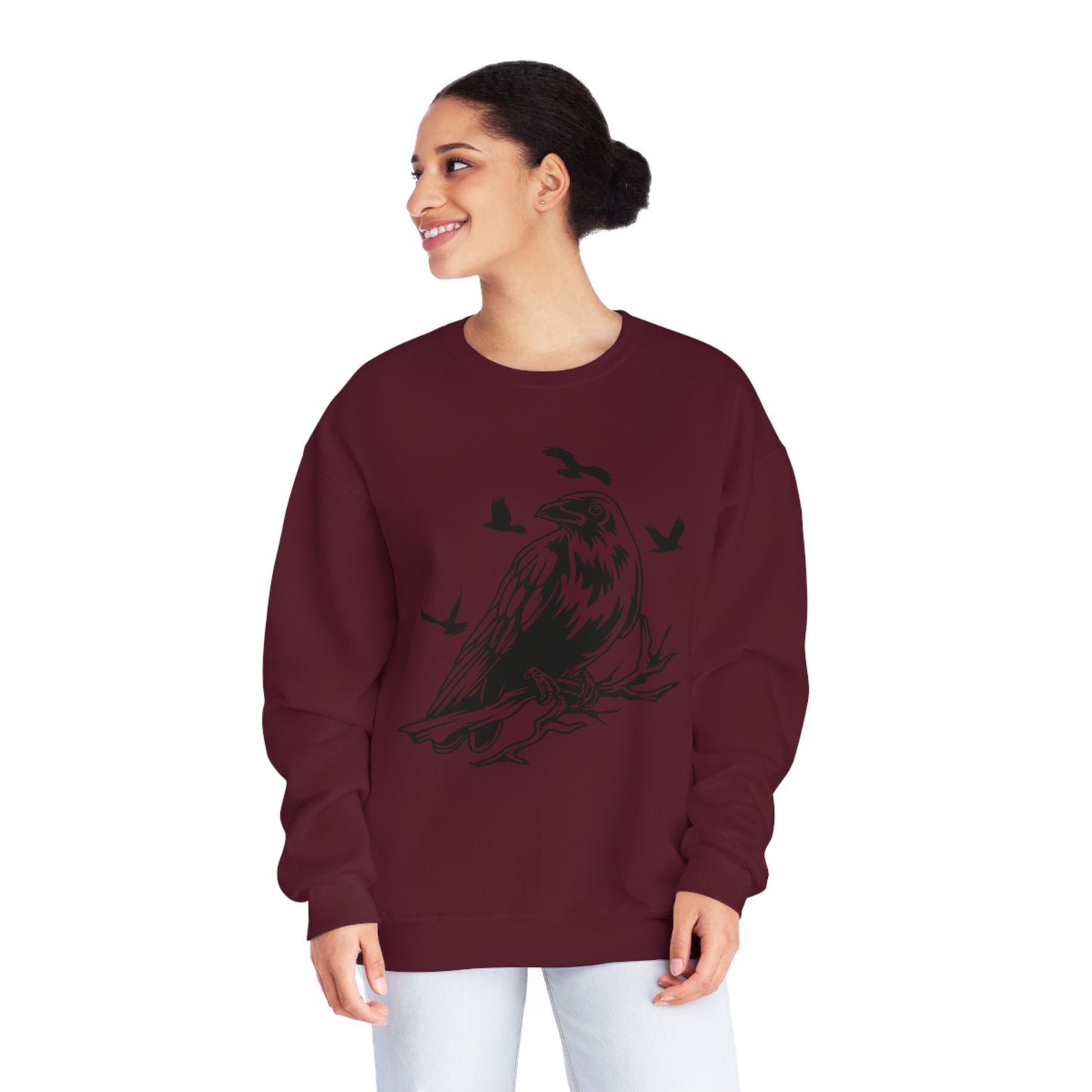 Raven, Unisex NuBlend® Crewneck Sweatshirt