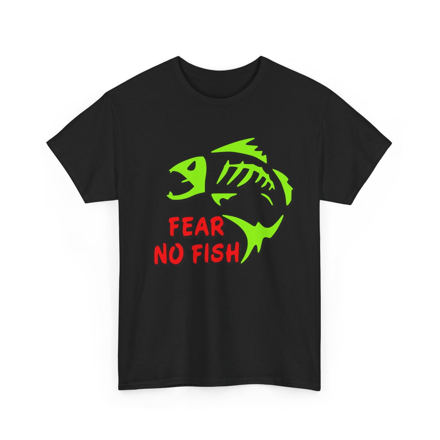 Fear no Fish, Heavy Cotton T-Shirt