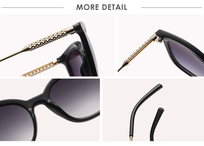 Metal Hollow Street Shot Sunglasses