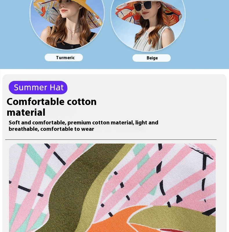 Double-sided Women's Summer Hat