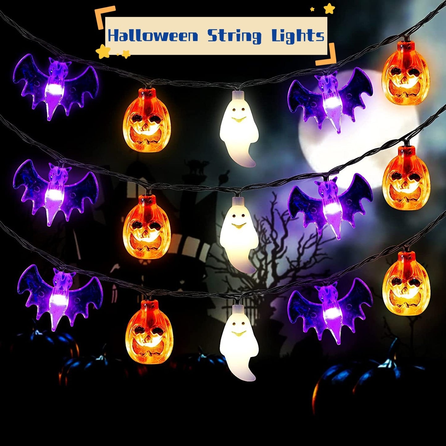 Halloween LED String Light