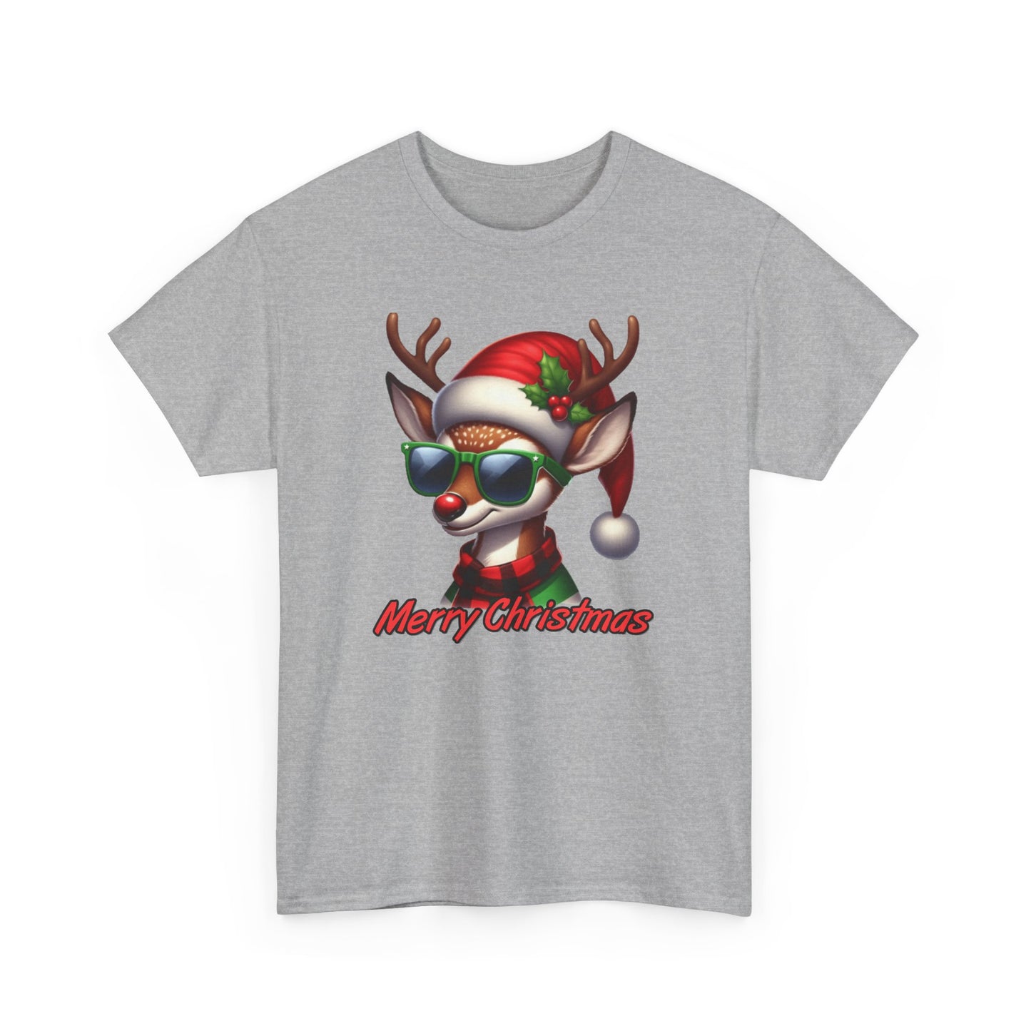 Merry Christmas, Heavy Cotton T-Shirt