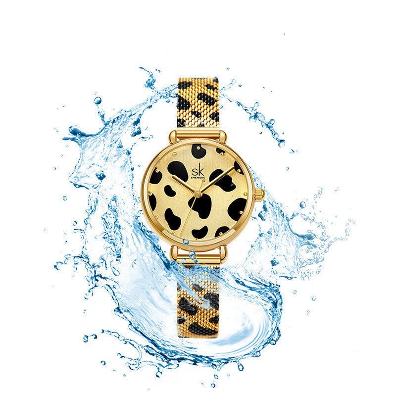 Cow Spots Fashion Quartz Watch