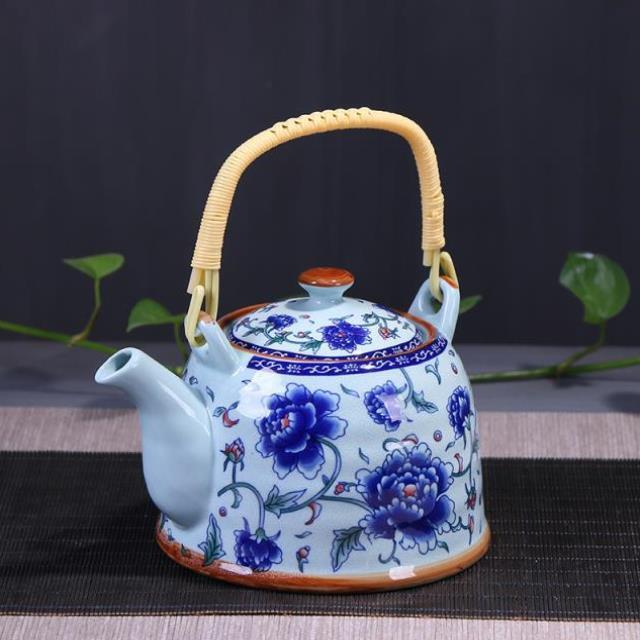 Old-Fashioned Ceramic Tea Pot