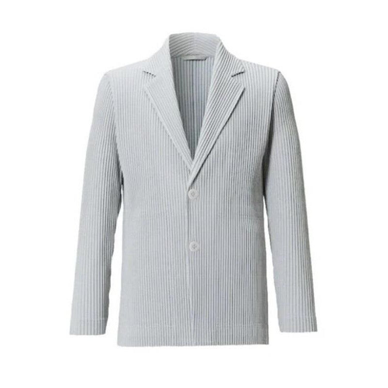 Pleated Suit Blazer