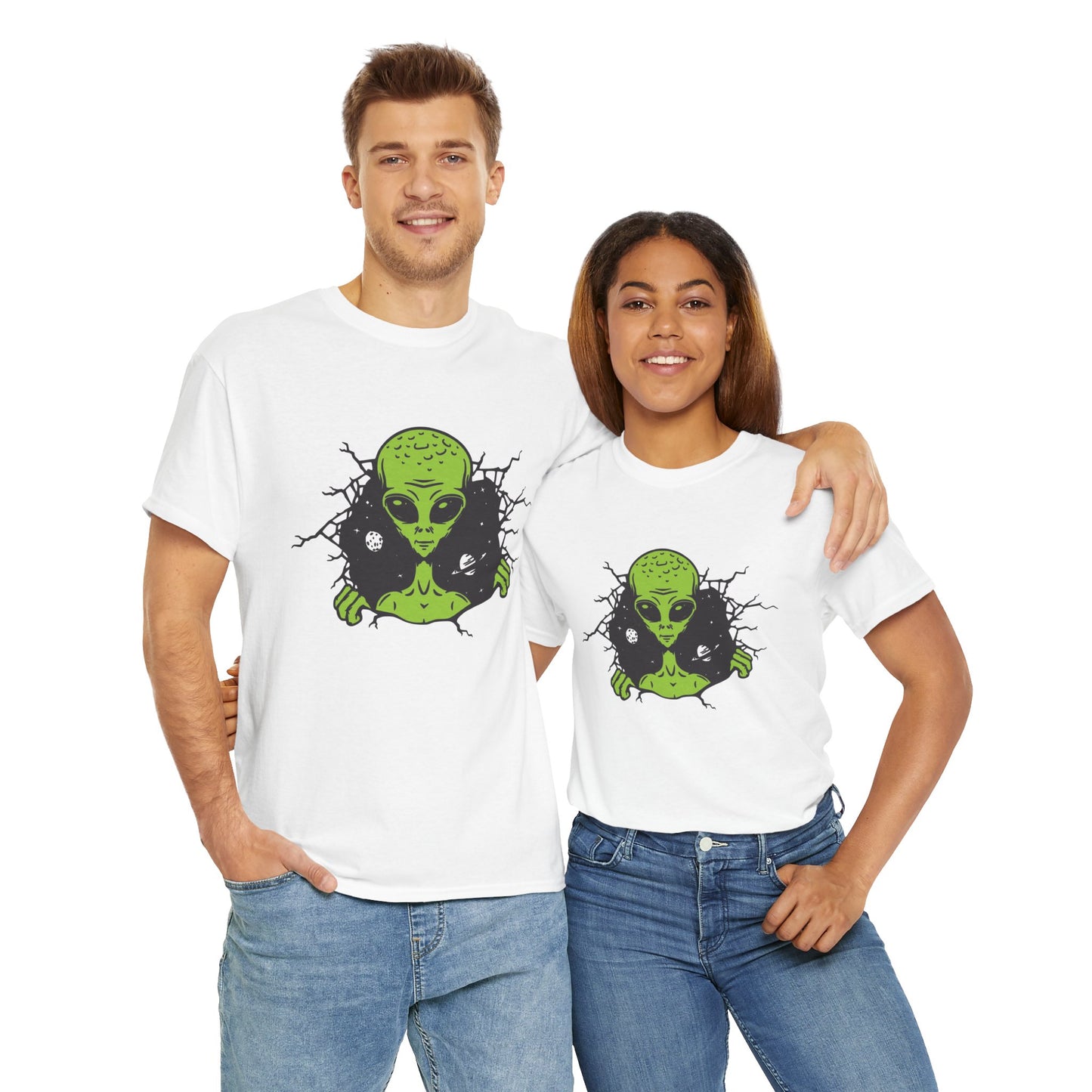 Alien, Heavy Cotton T-Shirt