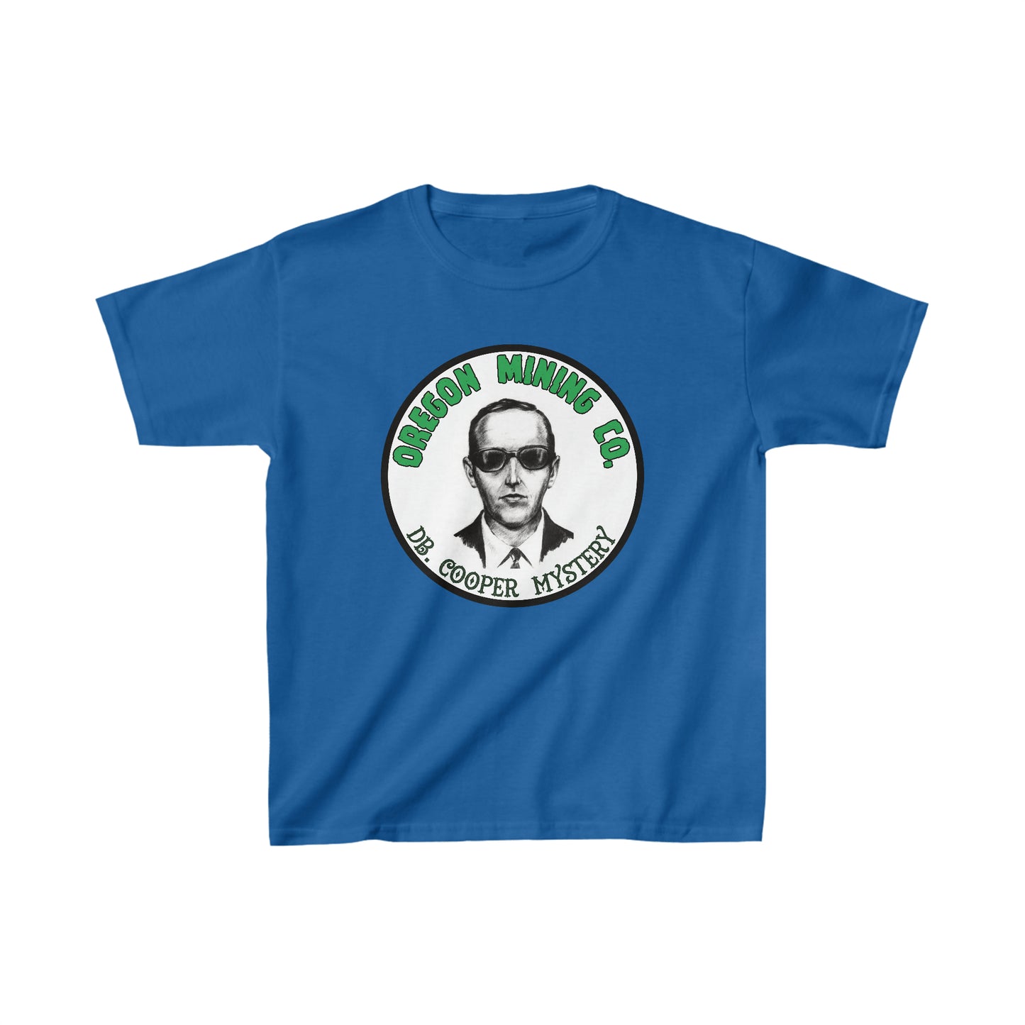 DB Cooper Mystery. Kids Heavy Cotton™ T-Shirt