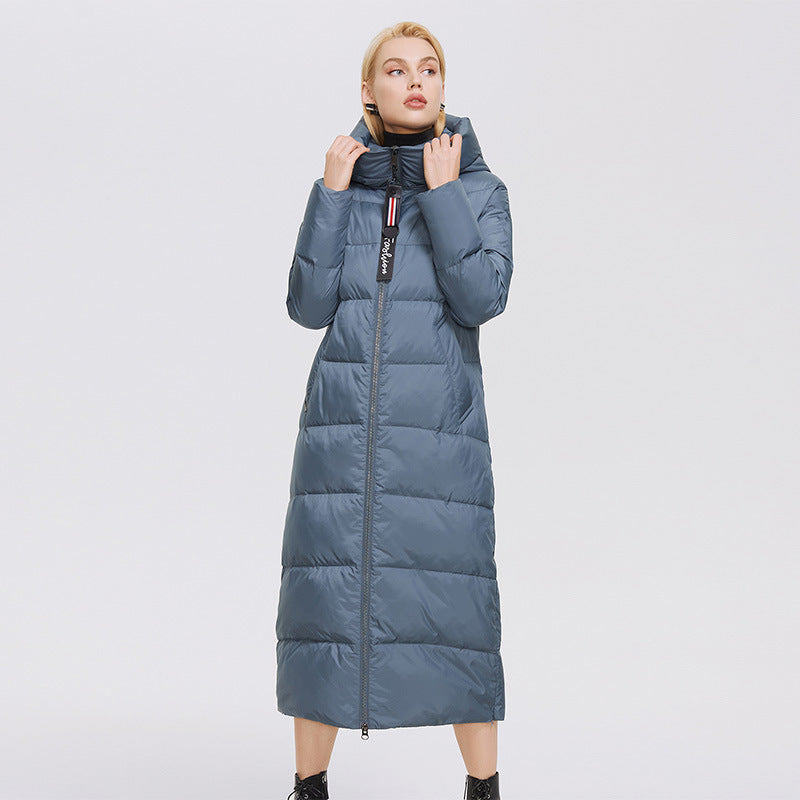 Thermal And Windproof Zipper Cotton-padded Coat