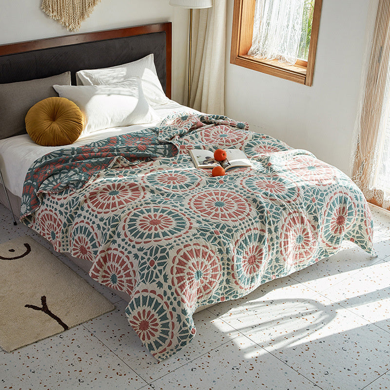 Bohemian Cotton Four Seasons Blanket