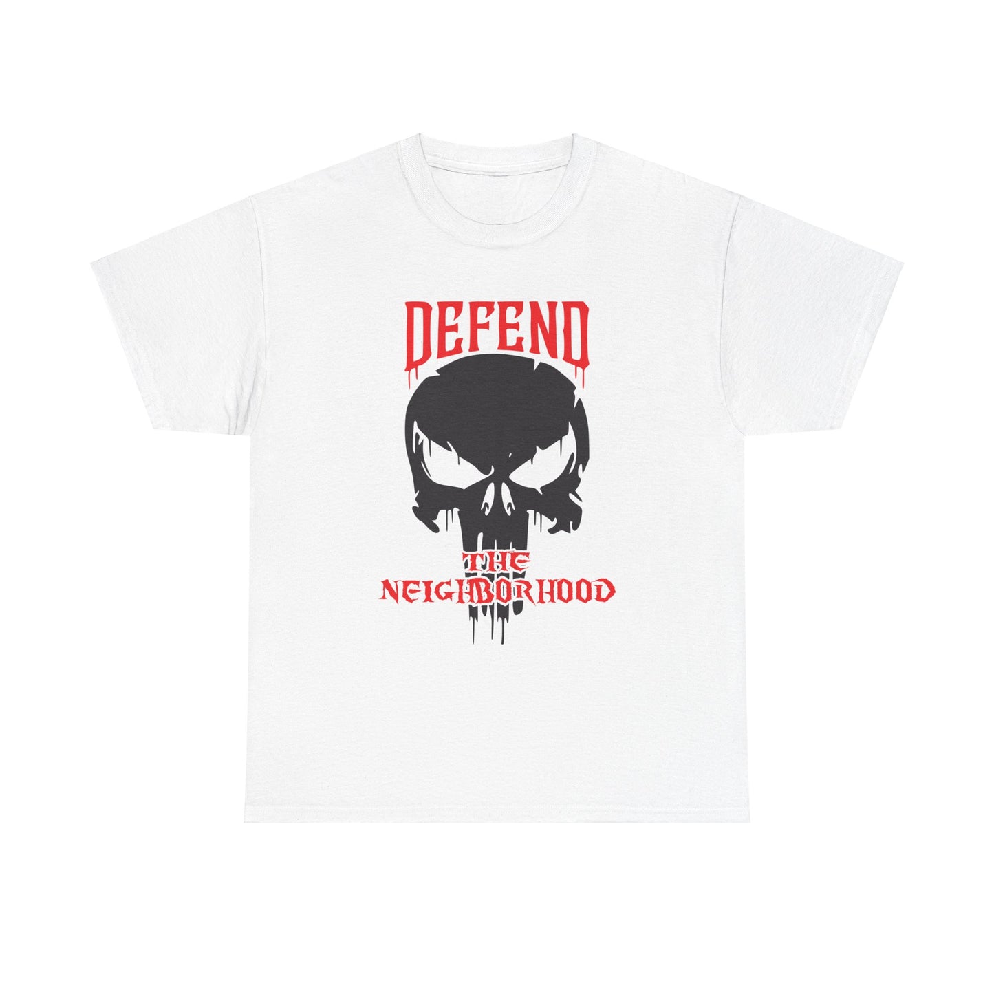 Defend the Neighborhood. Heavy Cotton T-Shirt