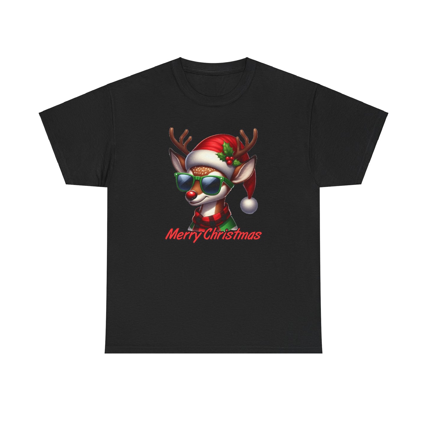 Merry Christmas, Heavy Cotton T-Shirt