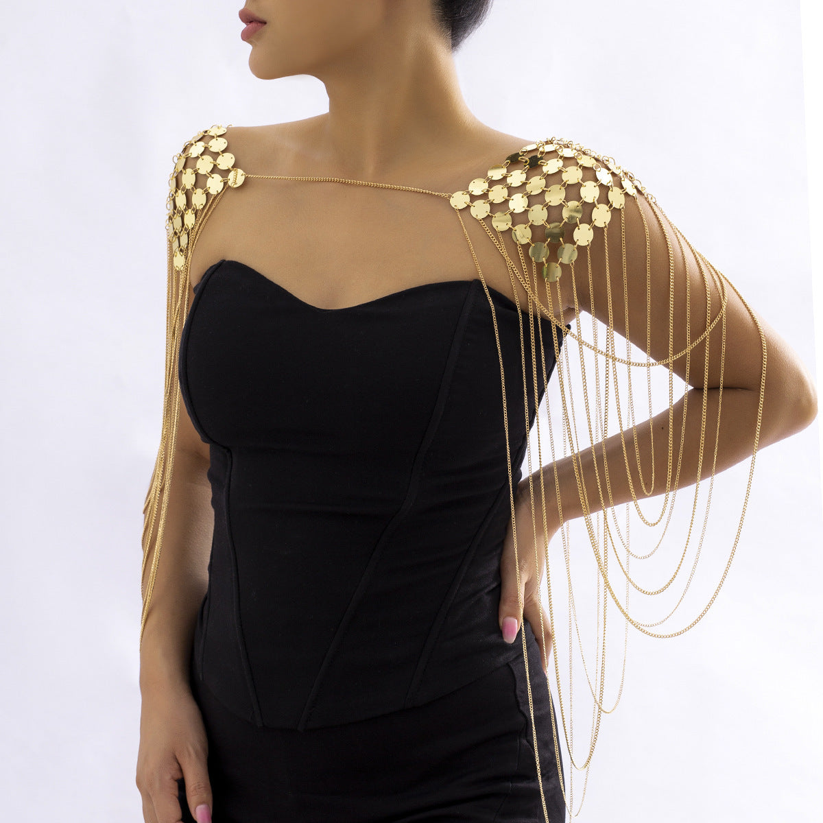 Sequin Shoulder Body Chain