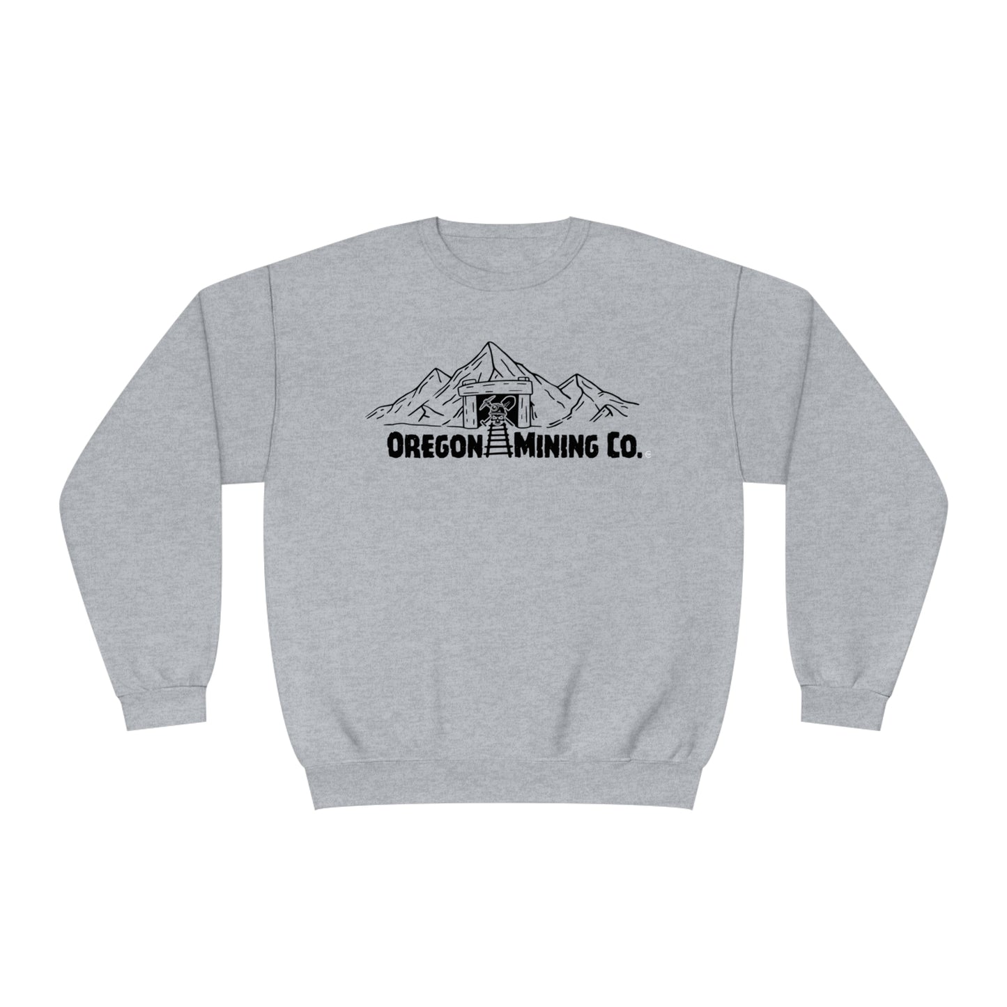 Oregon Mining Co., Unisex NuBlend® Crewneck Sweatshirt