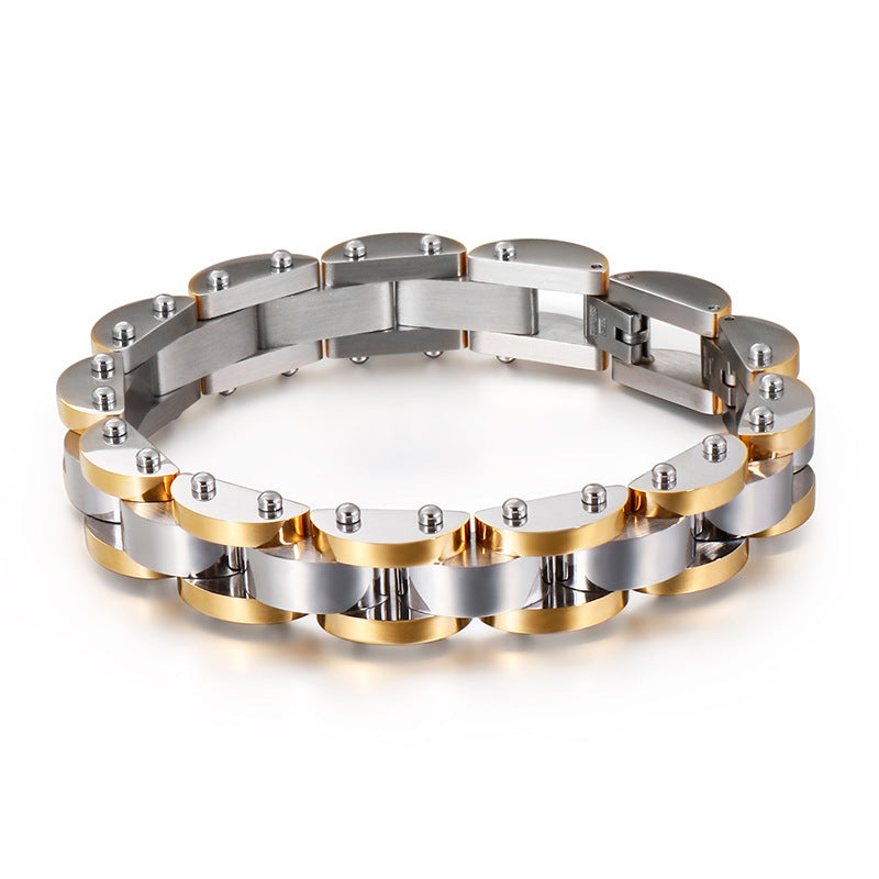 Bold Stainless Steel Bracelet