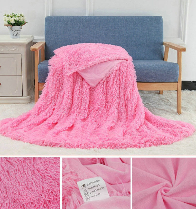 Plush  Double-layer Blanket