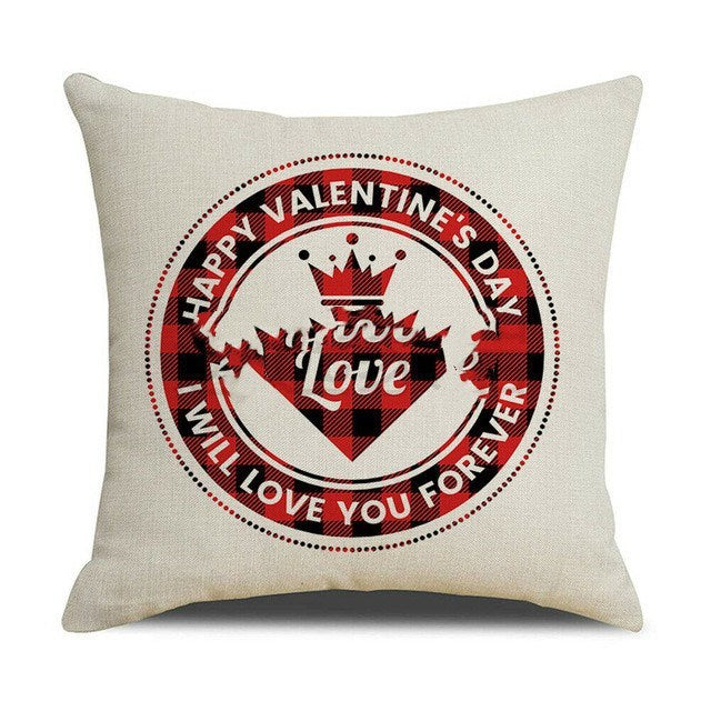 Valentines Day pillowcase cushion cover