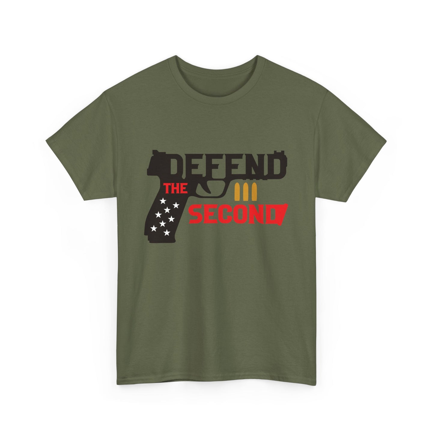 Defend The 2nd. Heavy Cotton T-Shirt