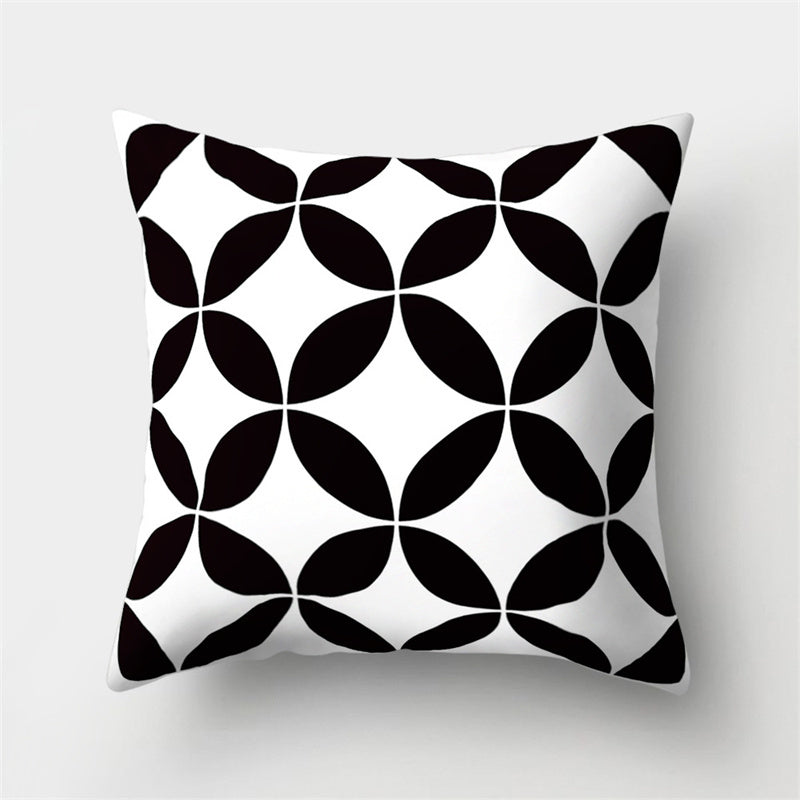 Black and White Cushion Cover