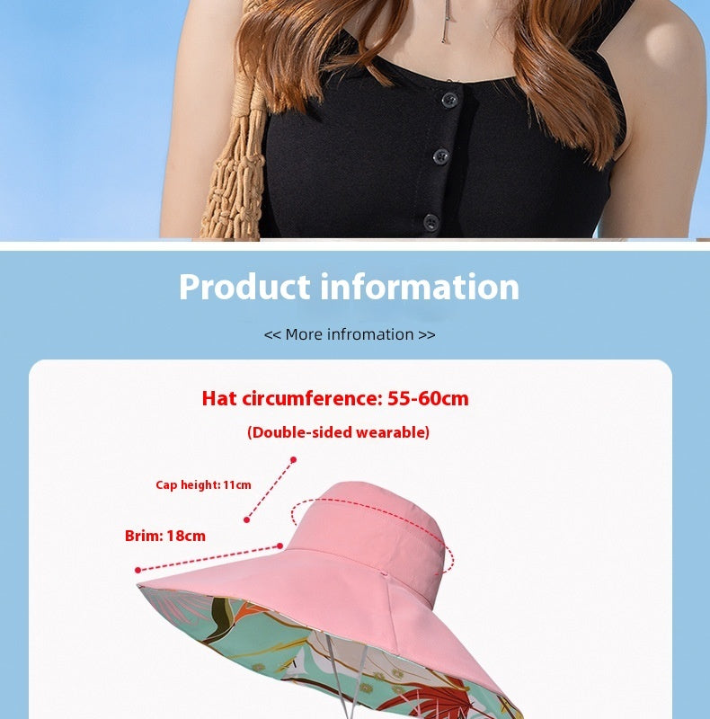 Double-sided Women's Summer Hat