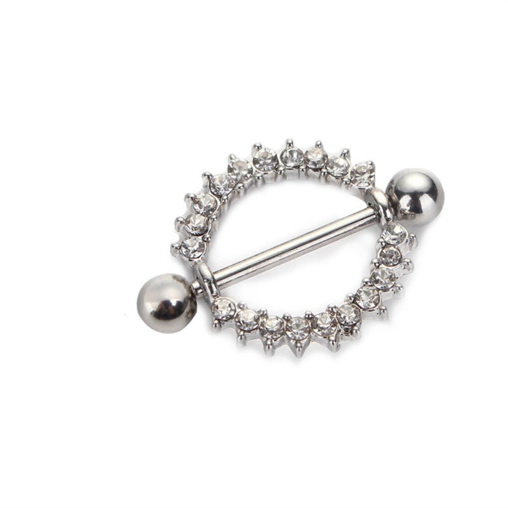 Punk style body piercing jewelry