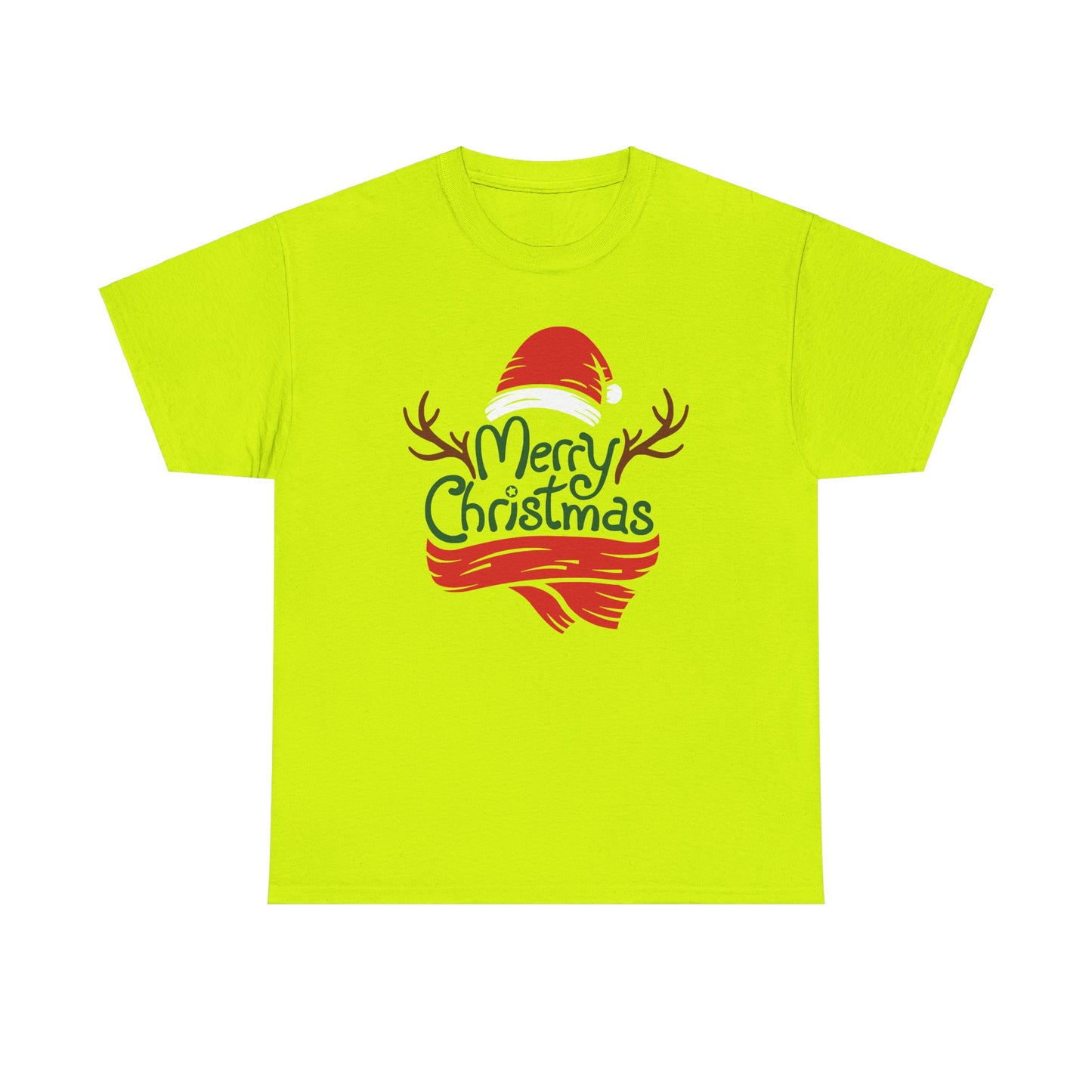 Merry Christmas, Heavy Cotton T-Shirt