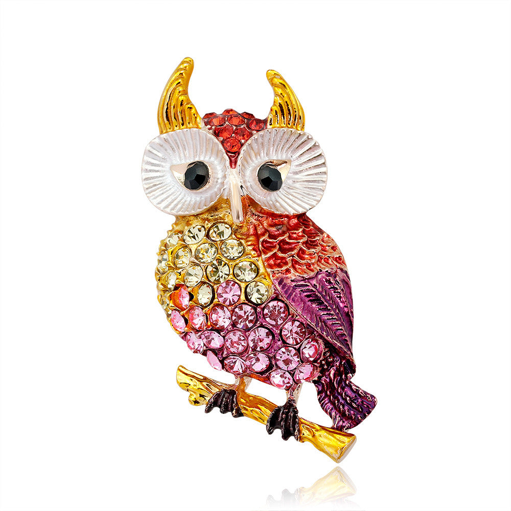 Owl Brooch