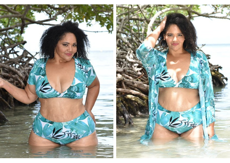 Plus size swimsuit