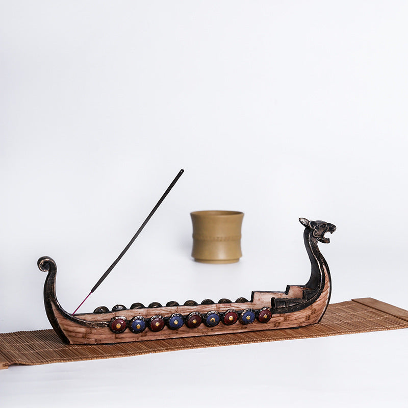 Dragon Boat Incense Burner