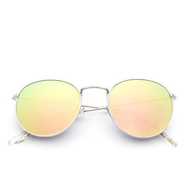 Round frame vintage sunglasses