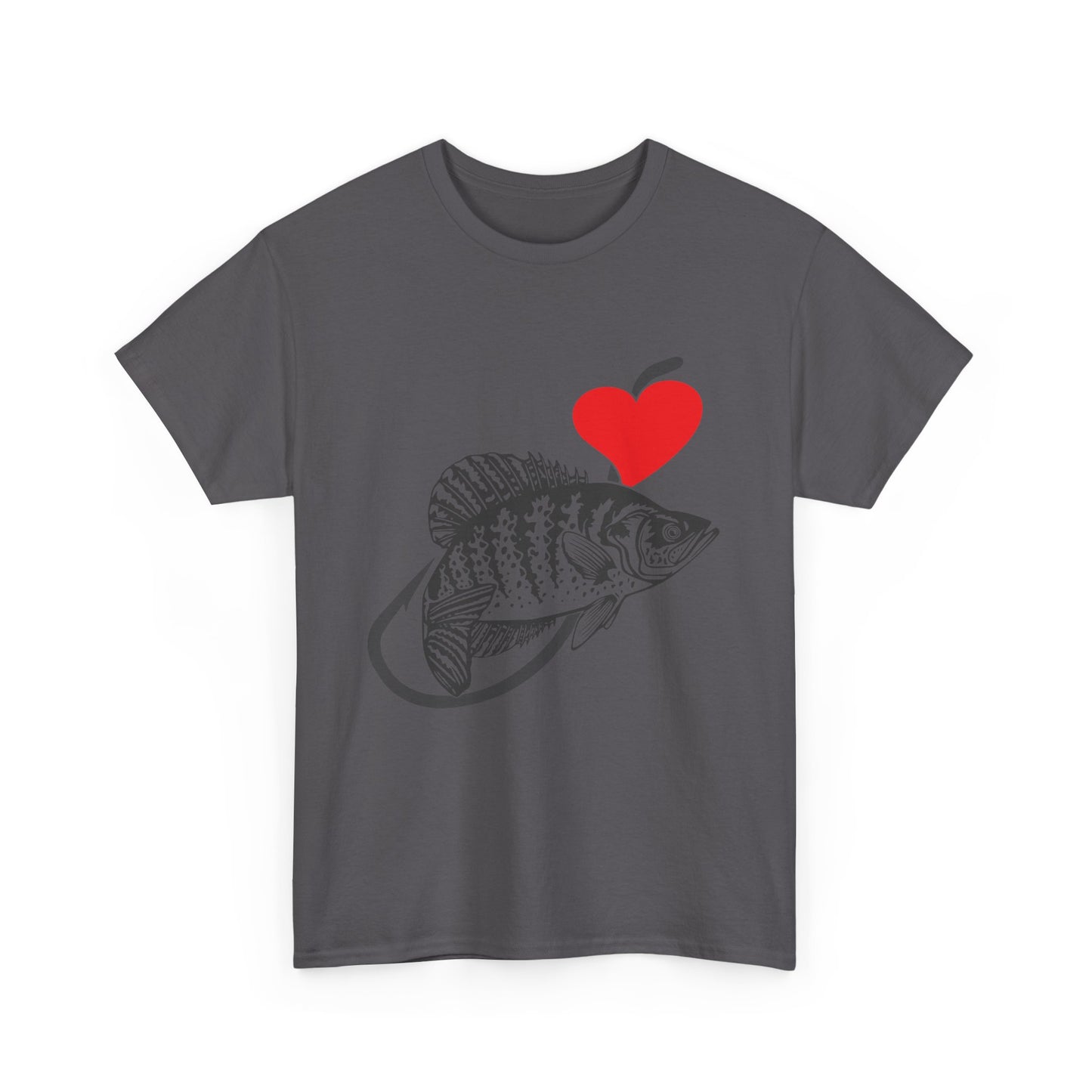 Crappie Love. Heavy Cotton T-Shirt