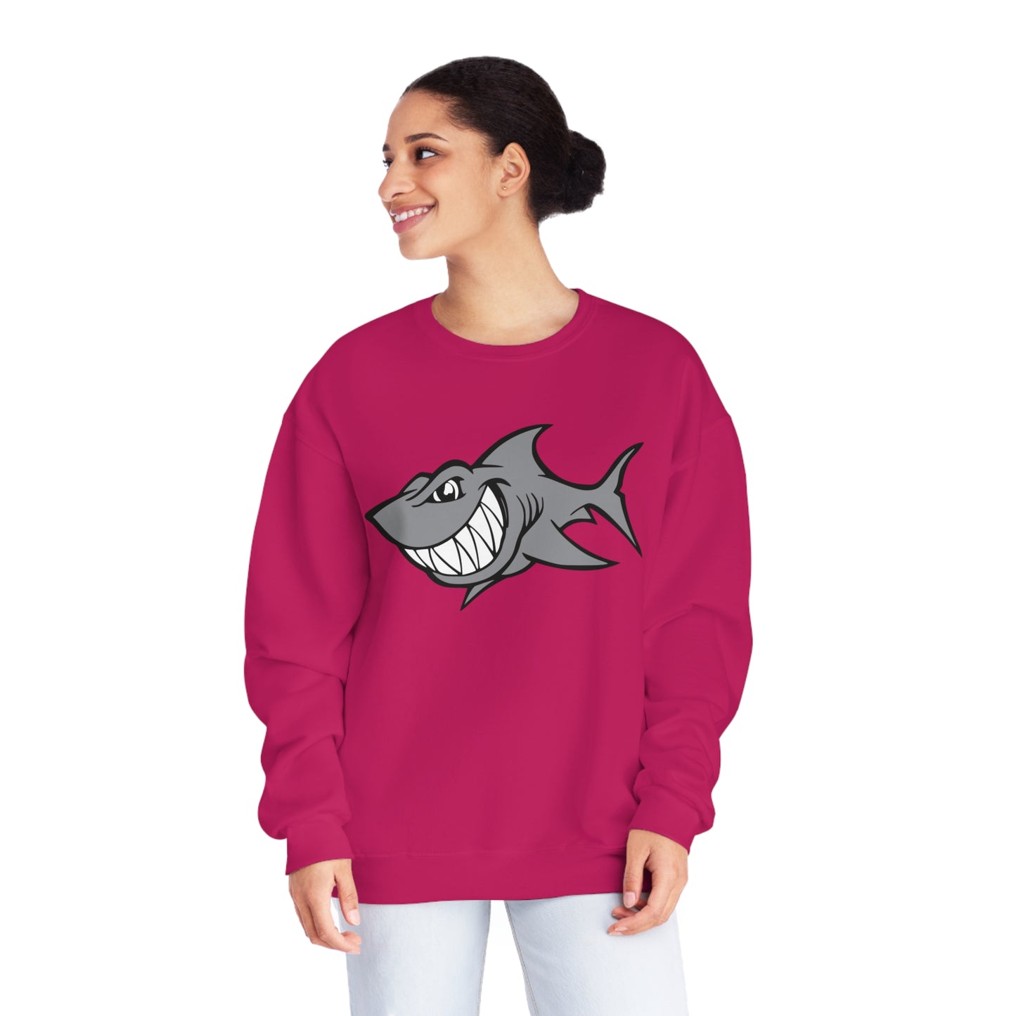 Shark, Unisex NuBlend® Crewneck Sweatshirt