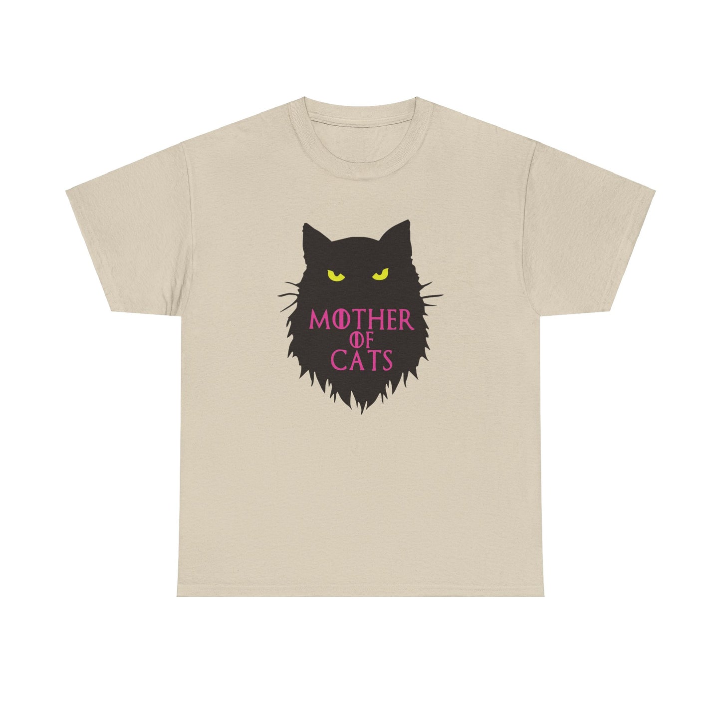 Mother of Cats. Heavy Cotton T-Shirt